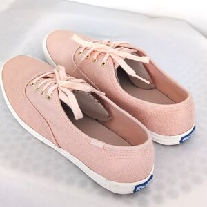 KEDS Pink and White Sneakers Women's size 7.5